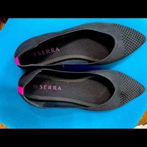 Cute knit ballet flats